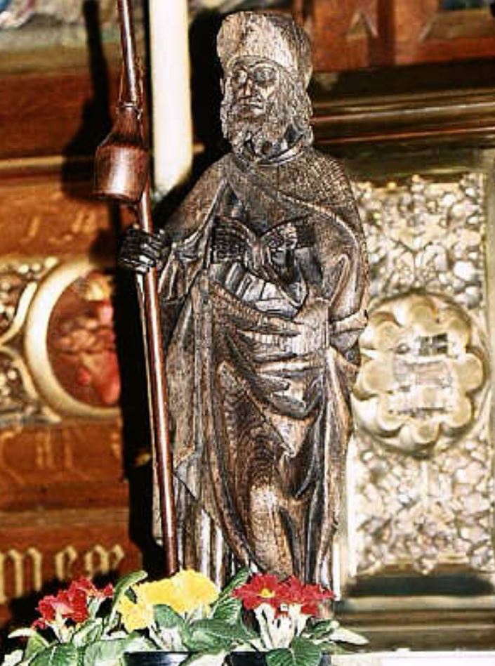 La statue de Saint Jacques